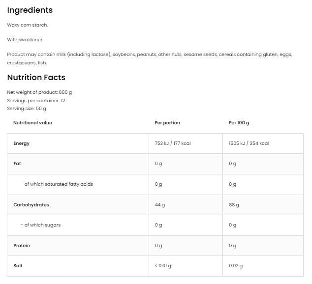 Voskasta koruza - 600 gramov