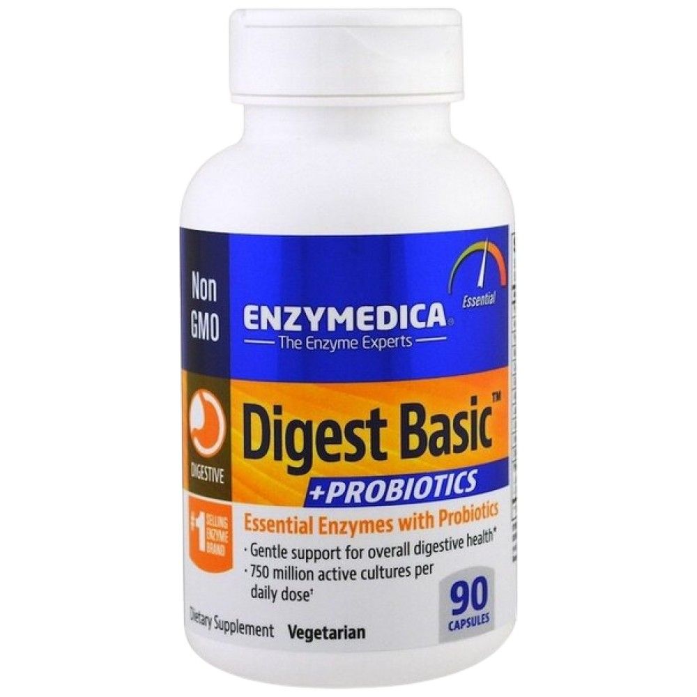 Digest Basic + Probiotics - 90 kapsul