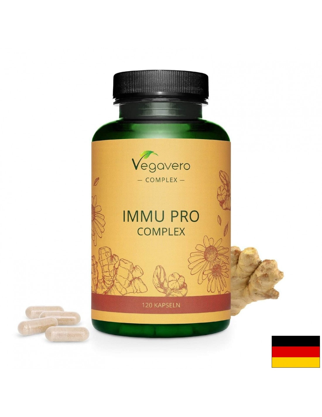 Immu Pro Complex, 120 kapsul, 100% vegansko <tc>Vegavero</tc>