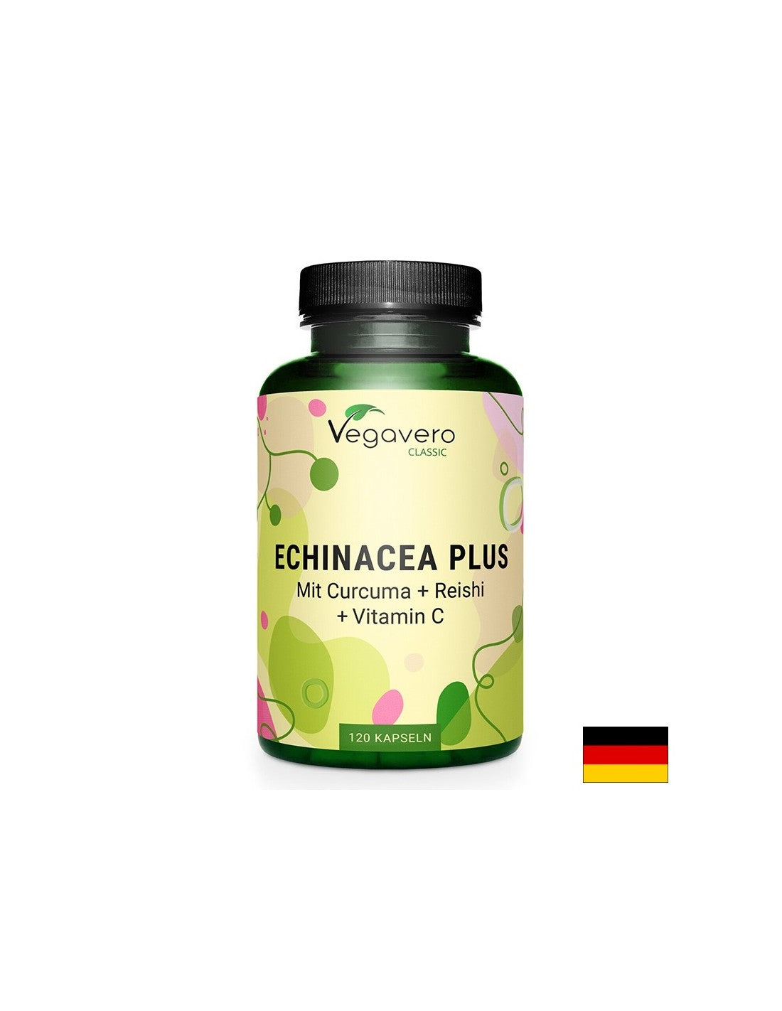 Imunost - Echinacea + kurkuma, Reishi in vitamin C, 120 kapsul