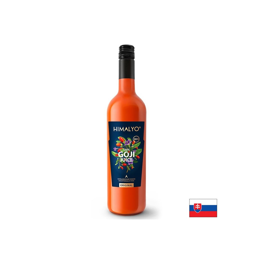 Organski goji jagodni sok - močan antioksidant - za dober vid in močno imunost 750 ml, 30 odmerkov