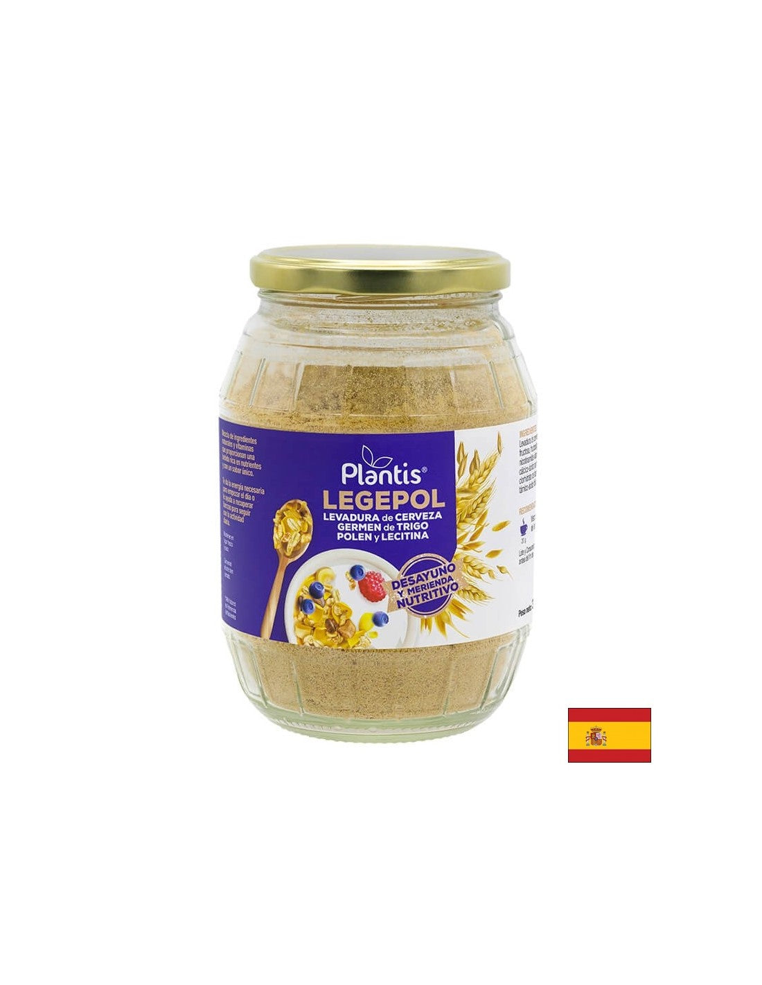 Imuniteta in energija - Brewer's Kvas, čebelji cvetni prah in lecitin - Legepol Plantis® - prah, 375 g