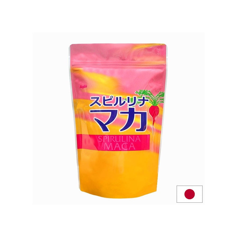 Japonska Spirulina + Maca - podpira vzdržljivost in hormonsko ravnovesje, 1000 tablet