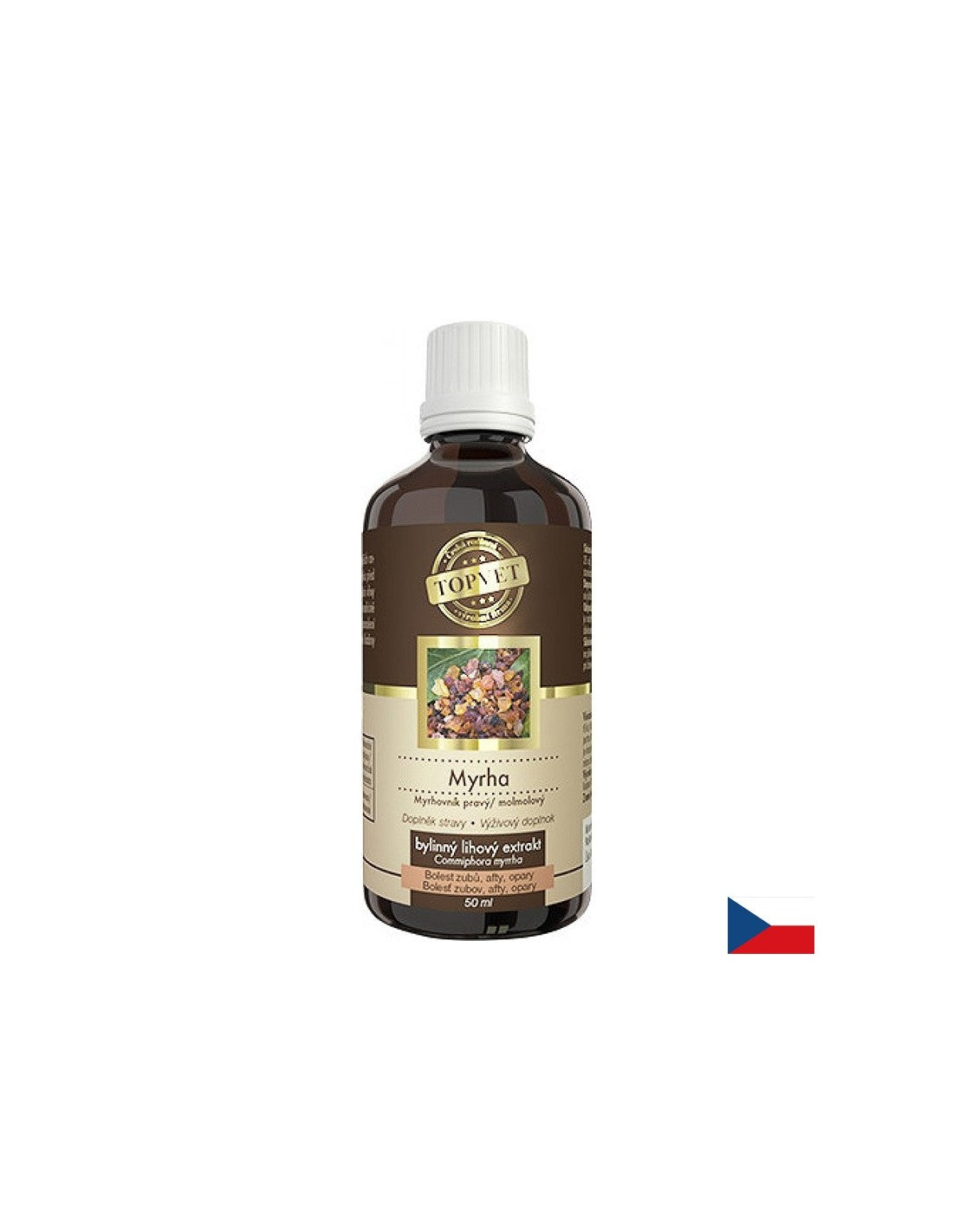 Imunost in zdravo srce - mirrh (smola) + vitamin C, 50 ml tinkture