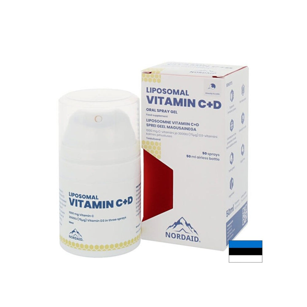 Imunost - liposomski vitamin C + D3, peroralni razpršilni gel, 50 ml