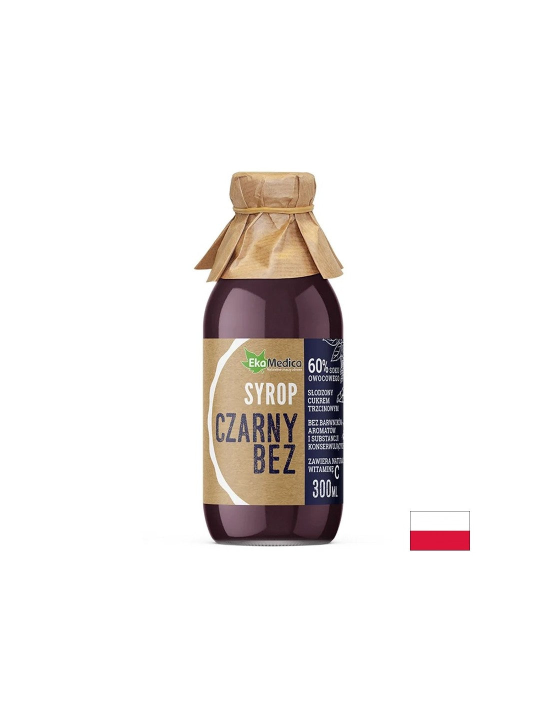 Starejši sirup z acerolo in naravnim VIT. C - imunost in dihalni sistem, 300 ml, 15 odmerkov