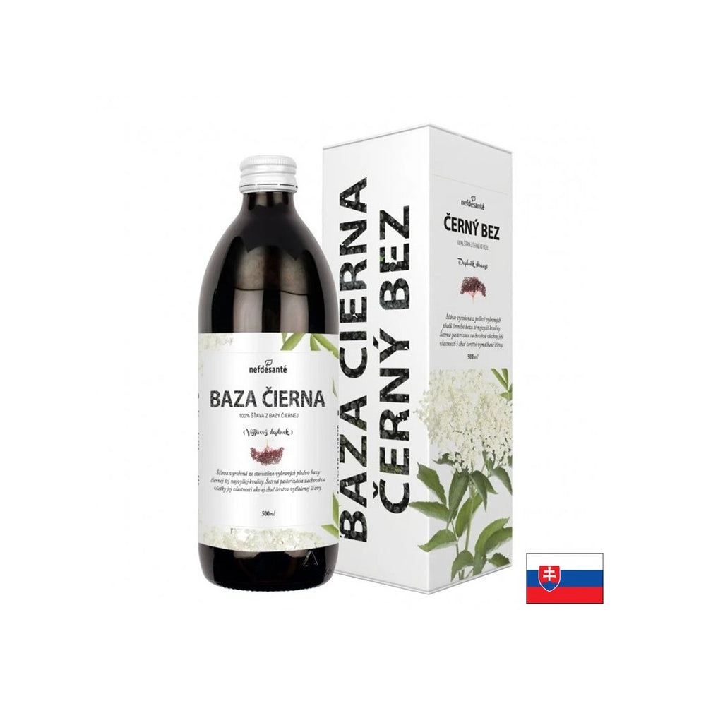 Črni sok za starejše za dihalni sistem, 500 ml, 10 odmerkov