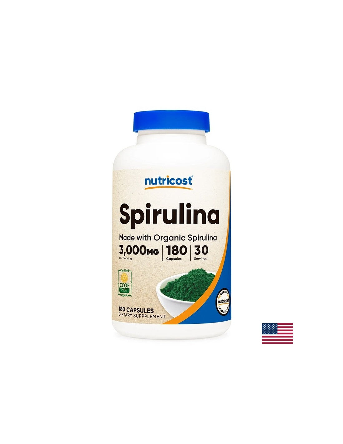Imunost, super antioksidant - spirulina, 500 mg x 180 kapsul