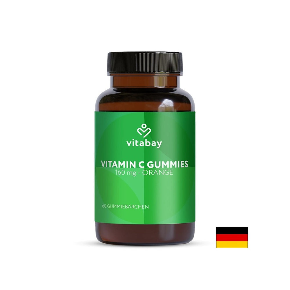 Imunost - vitamin C, 160 mg x 120 gumo medvedov, pomarančni okus