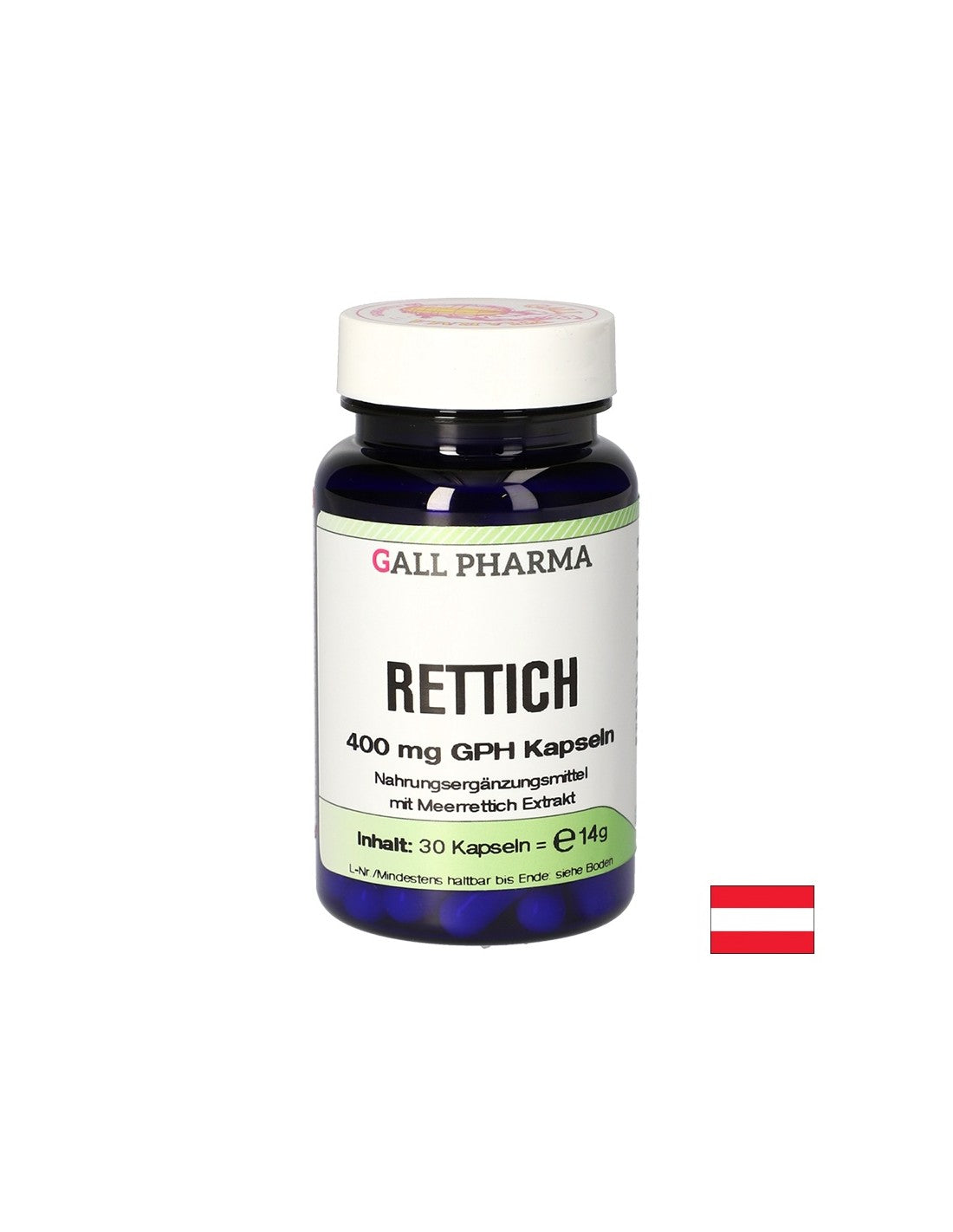 Imunski in dihalni sistemi - hrenov, 400 mg x 30 kapsul