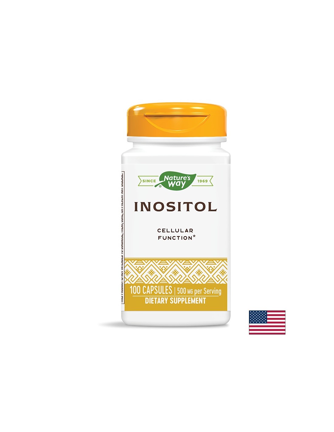 Inositol 500 mg - 100 kapsul