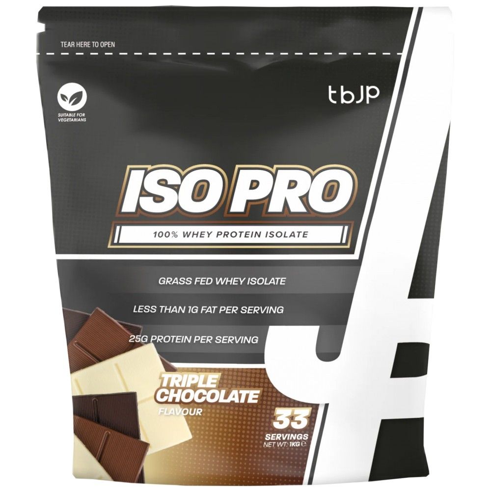 ISO Pro | 100% izolat sirotkinih beljakovin - 1000 gramov