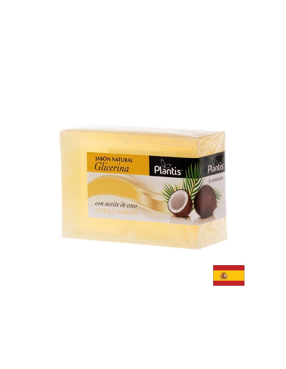 Glicerin Naravno milo s kokosovim oljem - Plantis®, 100 g