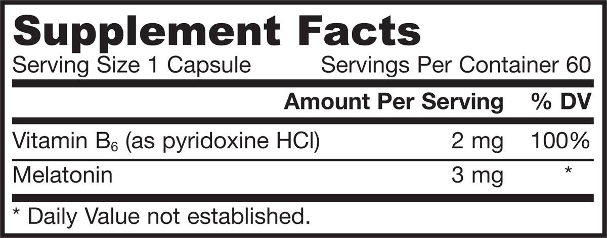 Mellow tonin 3 mg 60 kapsul