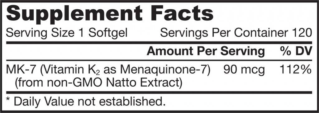 MK -7 90 mcg - 60 gel kapsul