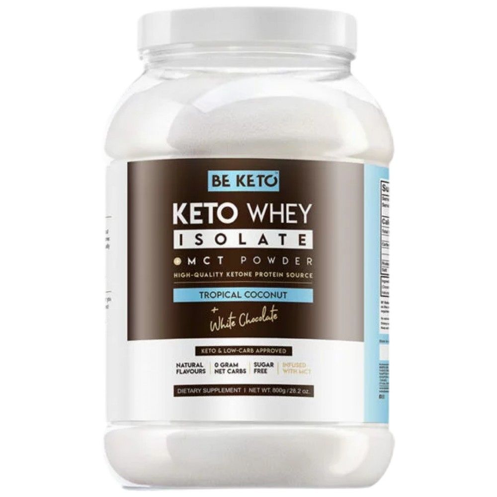 Keto Whey Isolate + MCT - 800 gramov