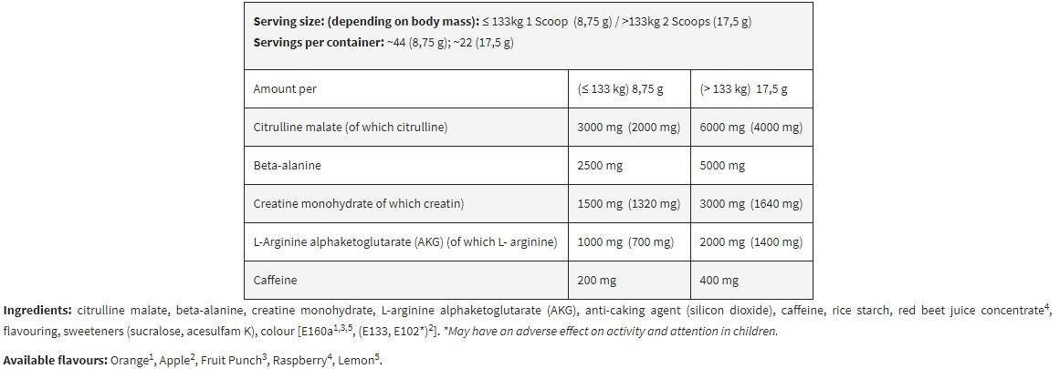Črna črta / črpalka Shaaboom - 17,5 grama