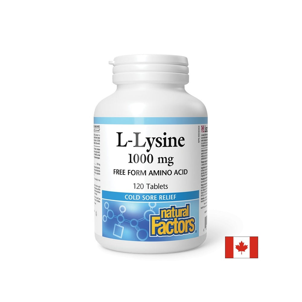Herpes simpleks, osteoporoza in zdravje srca - L -lizin, 1000 mg x 120 tablet