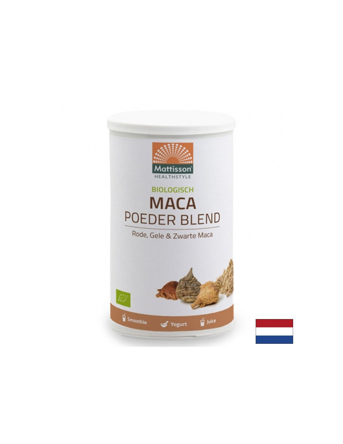 Hormonal balance - Maca (Red, Yellow and Black Maca) Organic, 300 g Mattisson Healthstyle - Nutra Best Europe