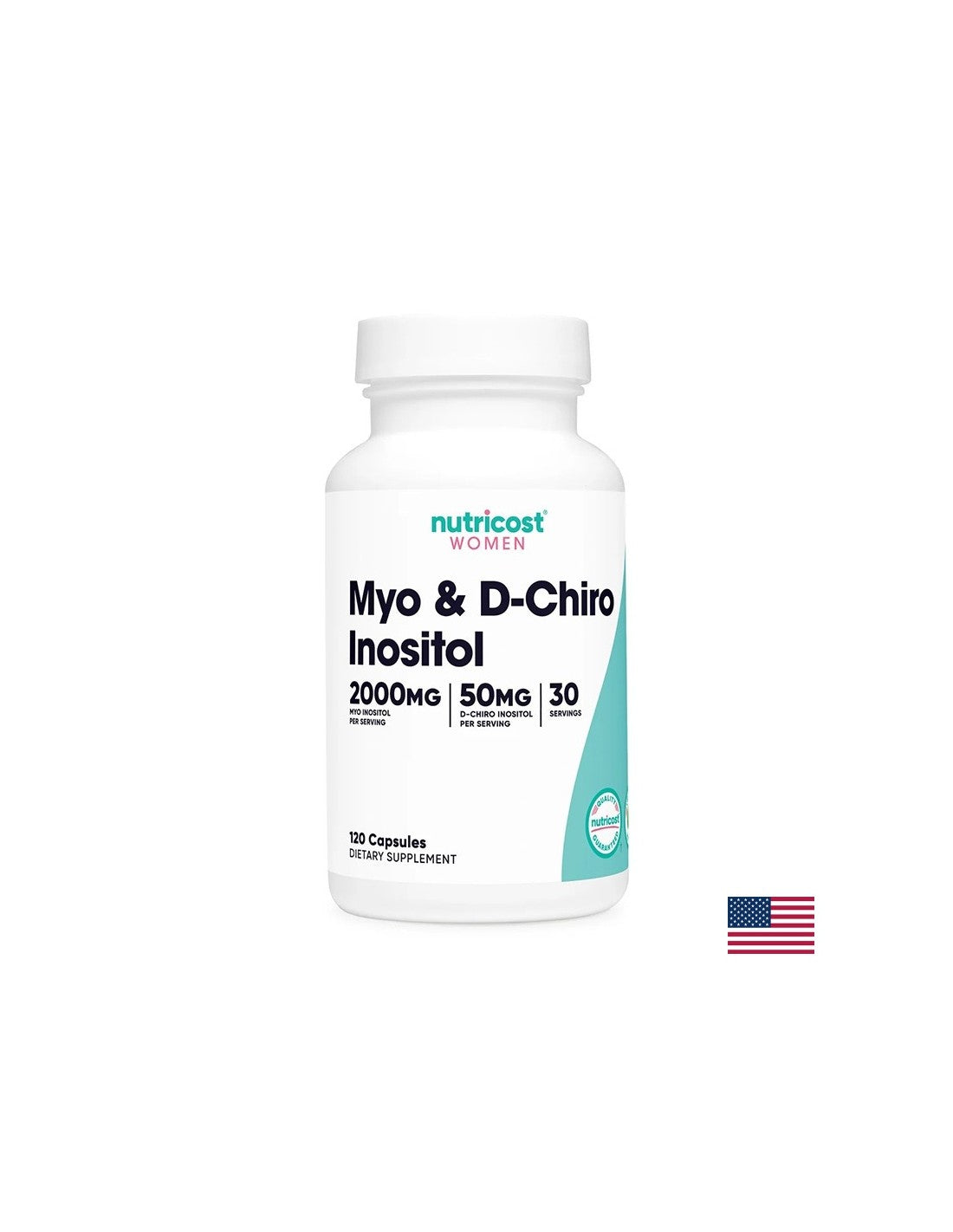 Hormonsko ravnovesje - Myo & D -Chiro Inositol, 120 kapsul
