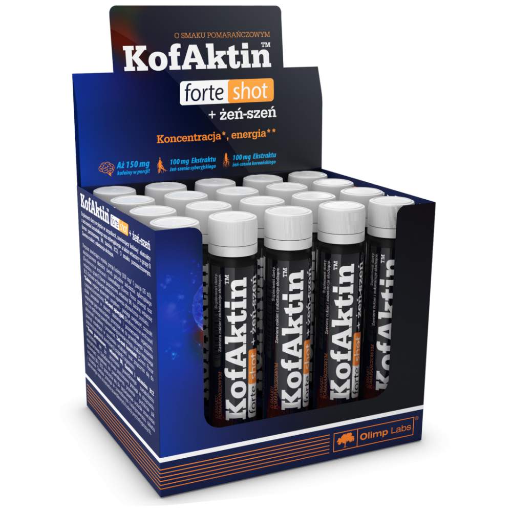 KofAktin Forte Shot 20 x 25 ml - Nutra Best Europe