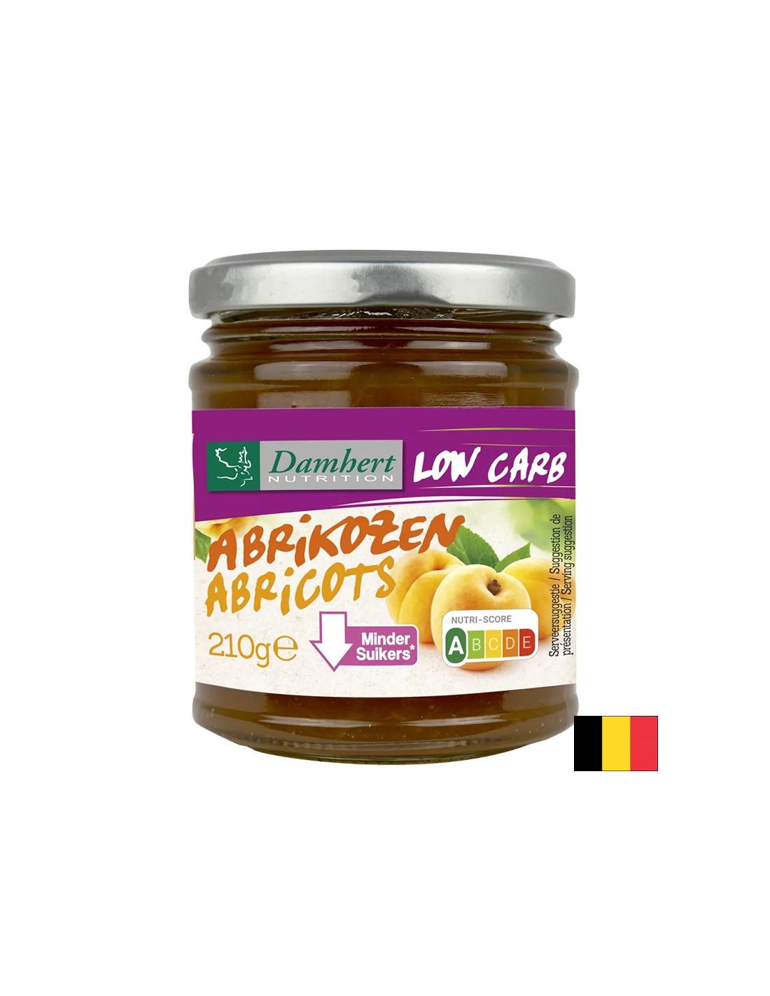 Marelice (malo v ogljikovih hidratih in sladkorjah), 210 g