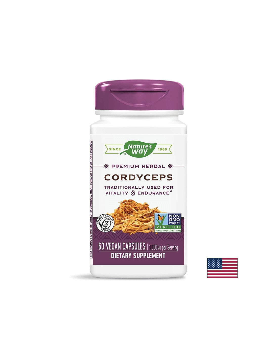 Cordyceps 500 mg - 60 kapsul
