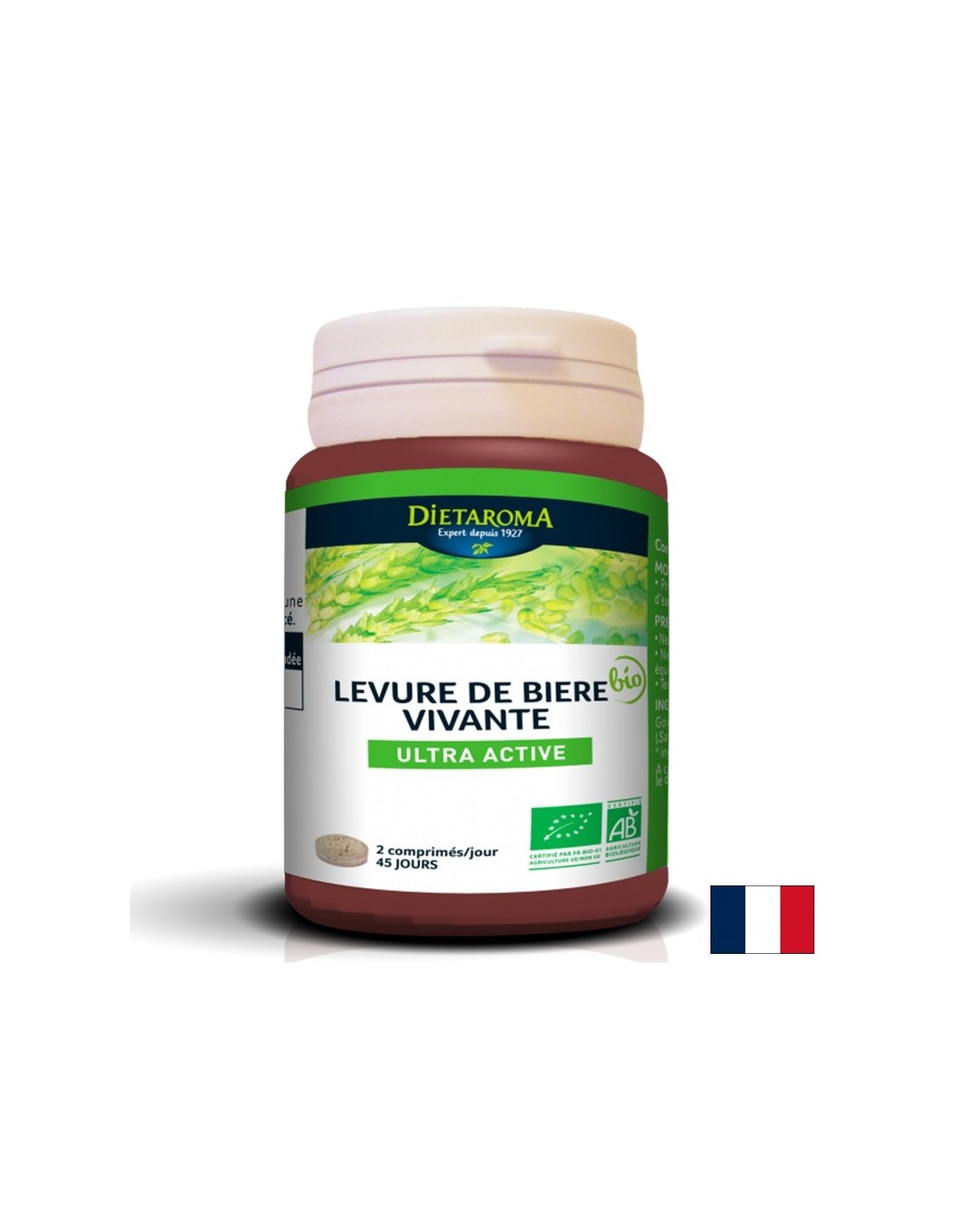 Lasje, koža in nohti - pivovarni kvas (aktivni kvas), 180 tablet