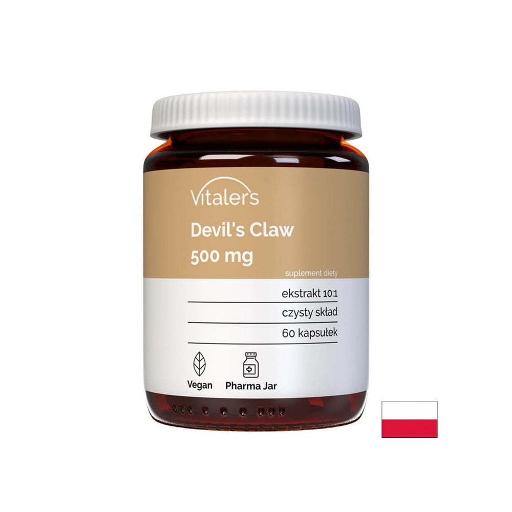 Kosti in sklepi - Hudičev kremplje (korenina), 500 mg x 60 kapsul