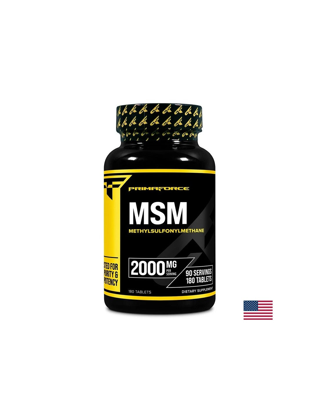 Kosti in sklepi-MSM (metil-sulfonil-metan), 1000 mg x 180 tablet