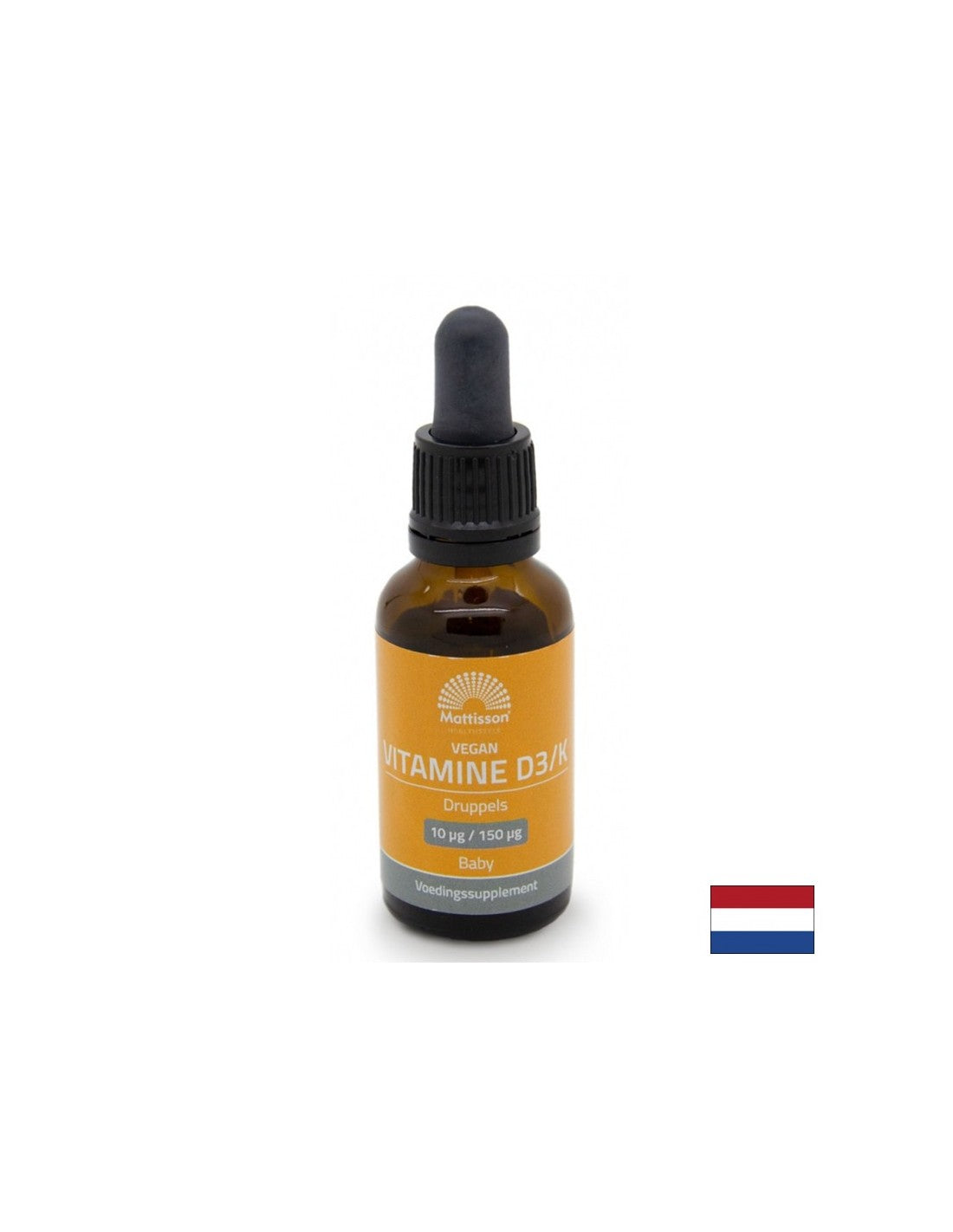 Kosti in zobje - vitamin D3 K2 (za otroke) Vegan, 10mcg/150mcg x 25 ml kapljic