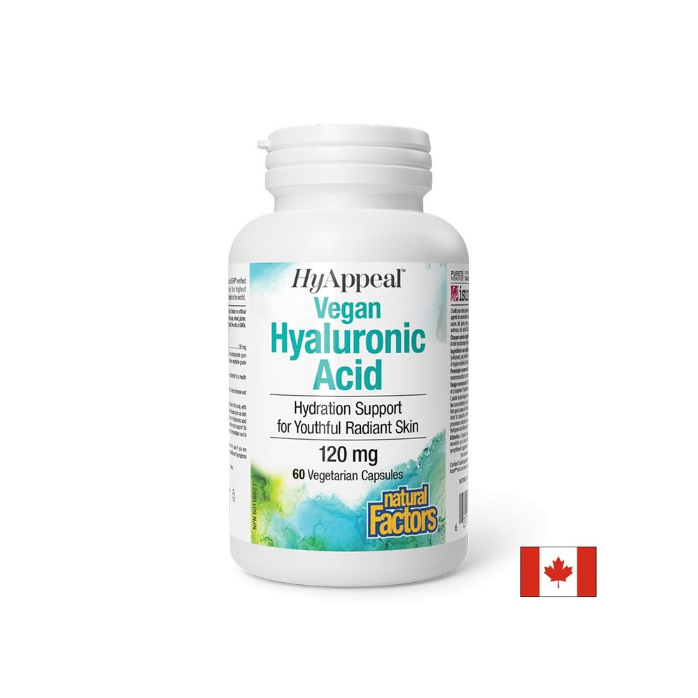 Čudovita koža - zdravi sklepi - hialuronska kislina Hyappeal® (vegan), 120 mg x 60 V kapsul