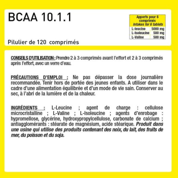 BCAA 10.1.1 - 120 tablet