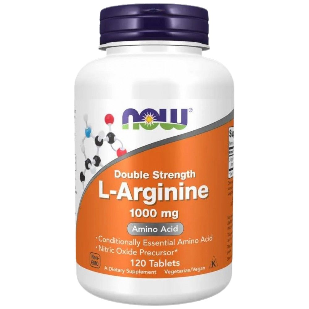 L -arginin 1000 mg / dvojna trdnost - 120 tablet