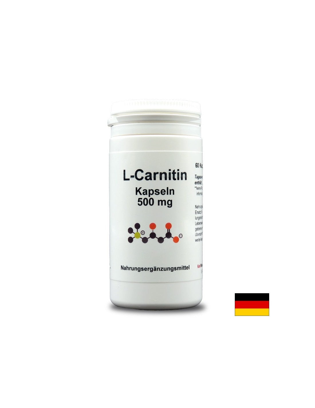 L-karnitin, 500 mg x 60 kapsul