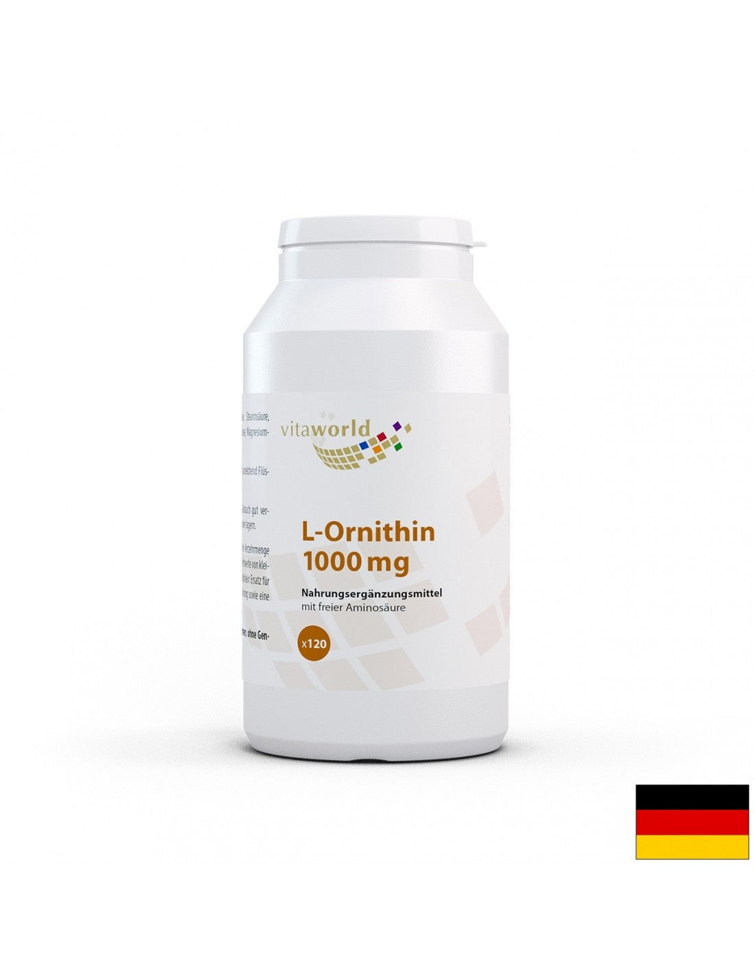 L-Ornitin / L-Ornitin 1000 mg, 120 tablet