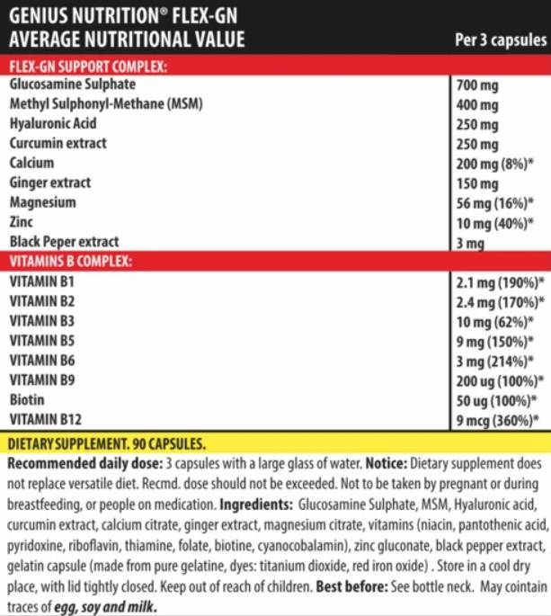 Flex -gn - 90 kapsul