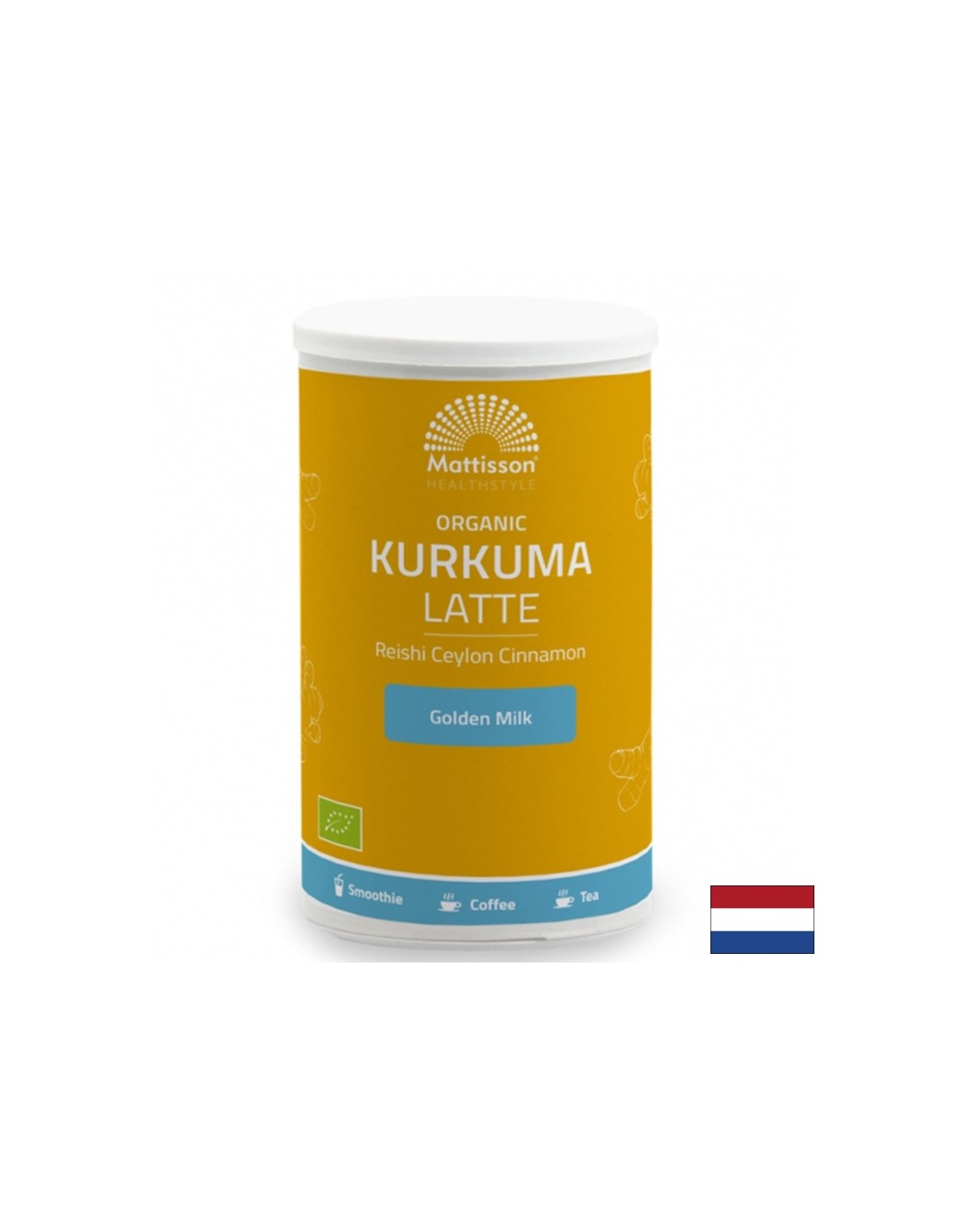 Latte kurkuma z Reishi in Ceylon Cinnamon Bio, 160 g