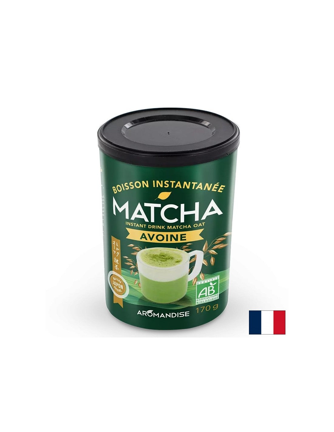 Matcha in oves - tonična pijača, 170 g, prah