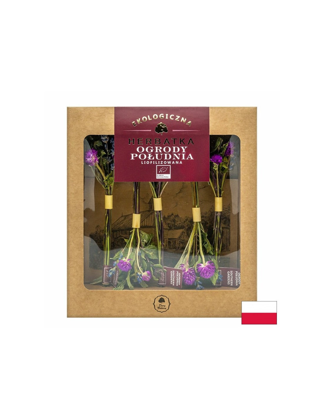 Liofiliziran čaj Južni vrt Bio, 10 g <tc>Dary Natury</tc>