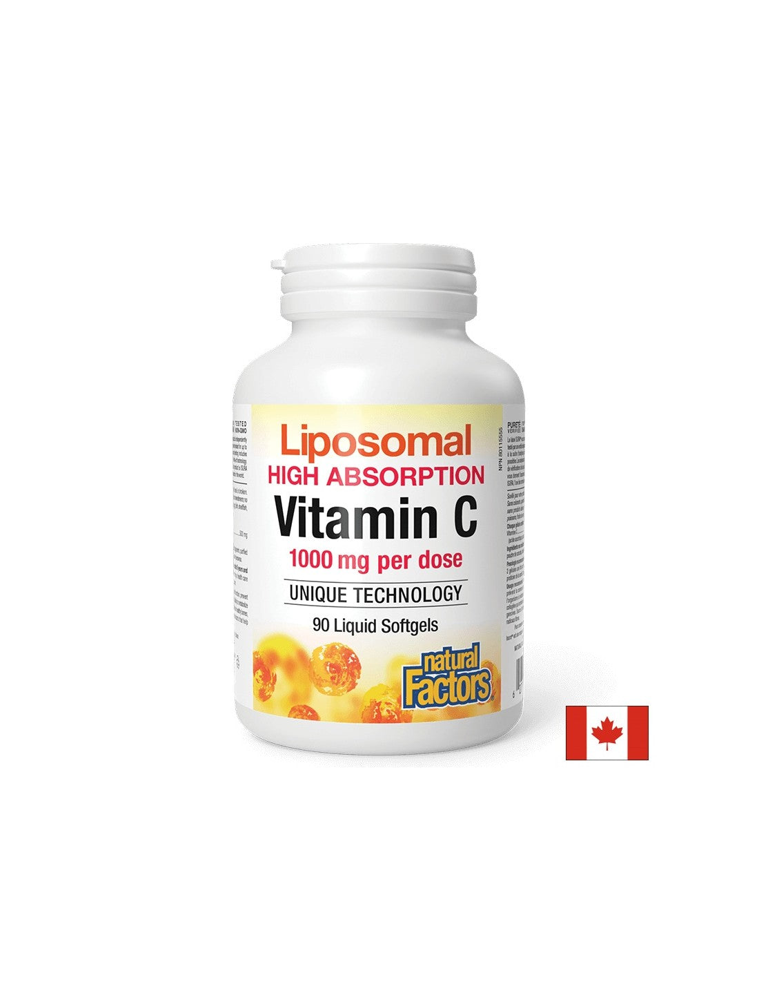 Vitamin C 500 mg | Liposomska visoka absoprocija - 90 gel kapsul