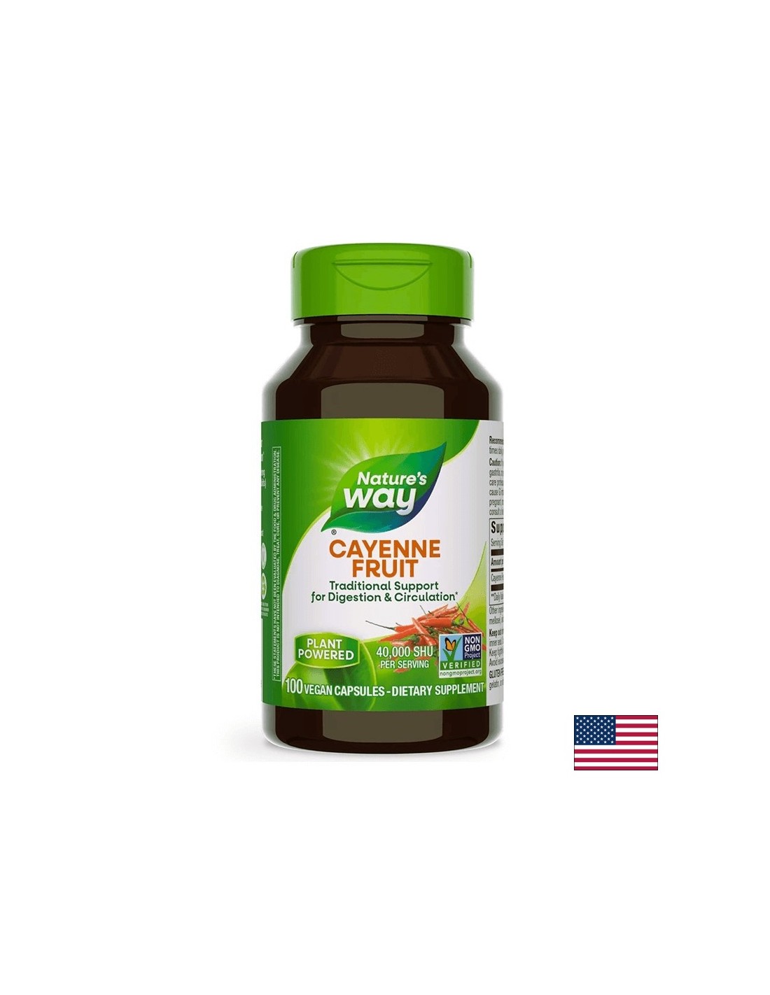 Cayenne sadje 450 mg - 100 kapsul