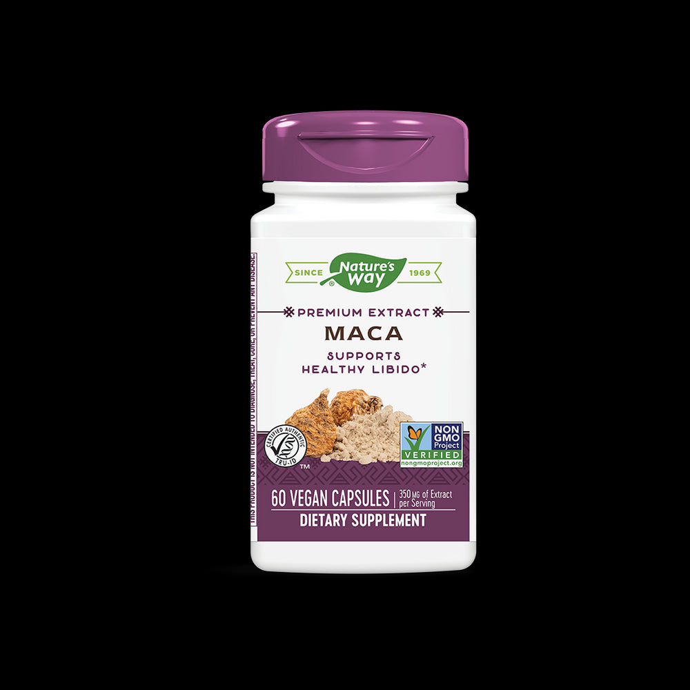 Maca - maca 350 mg, 60 kapsul narave
