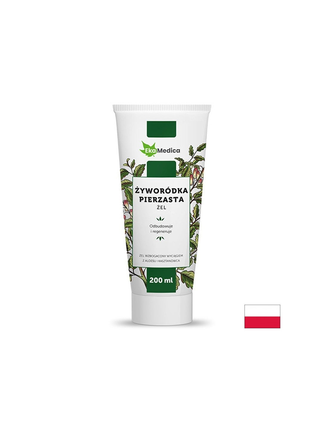 Masažni gel z ekstraktom Kalanchoe in aloe vero, 200 ml