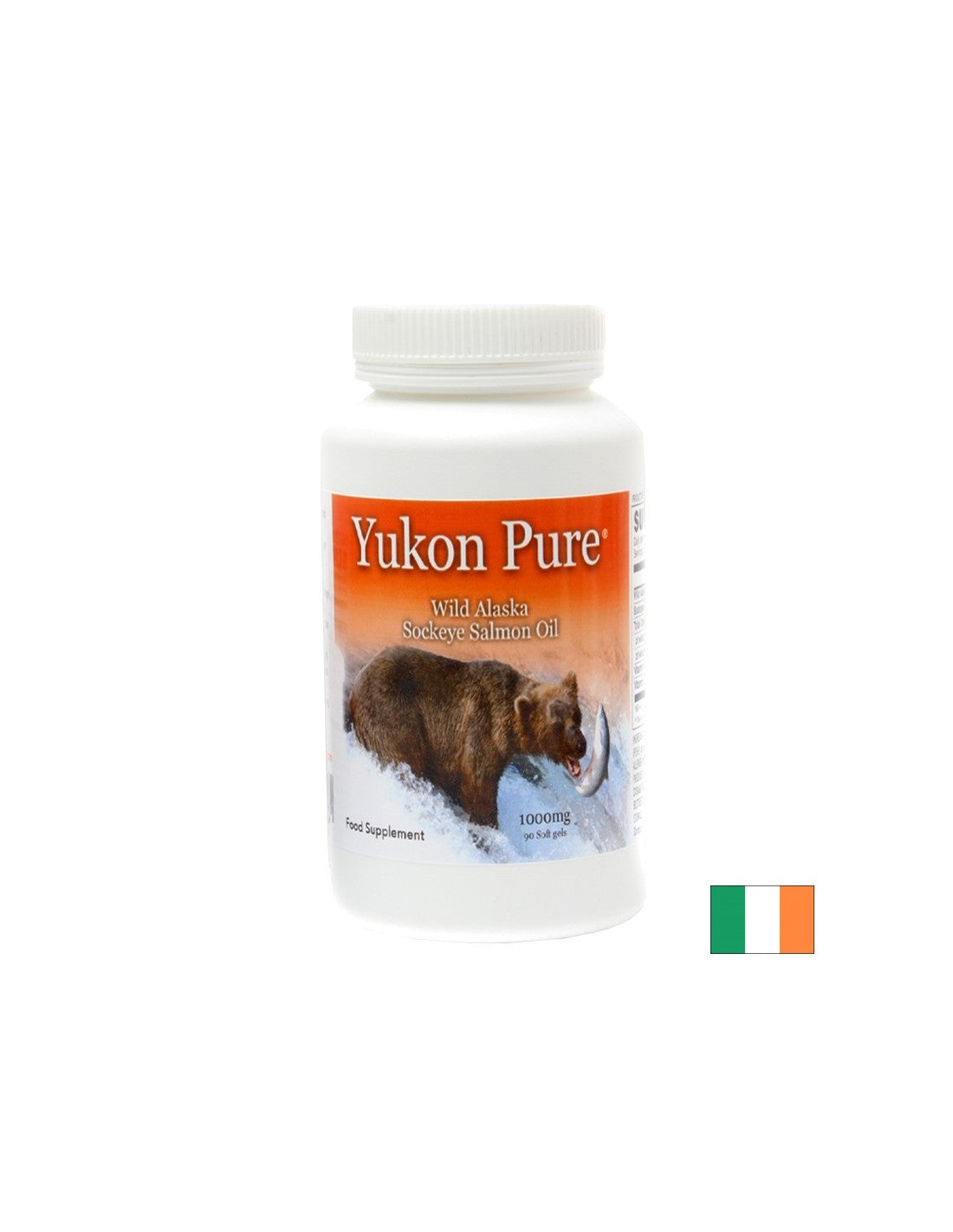 Divja sockeye lososova olje - nevrološko in zdravje srca, 90 kapsul softgela