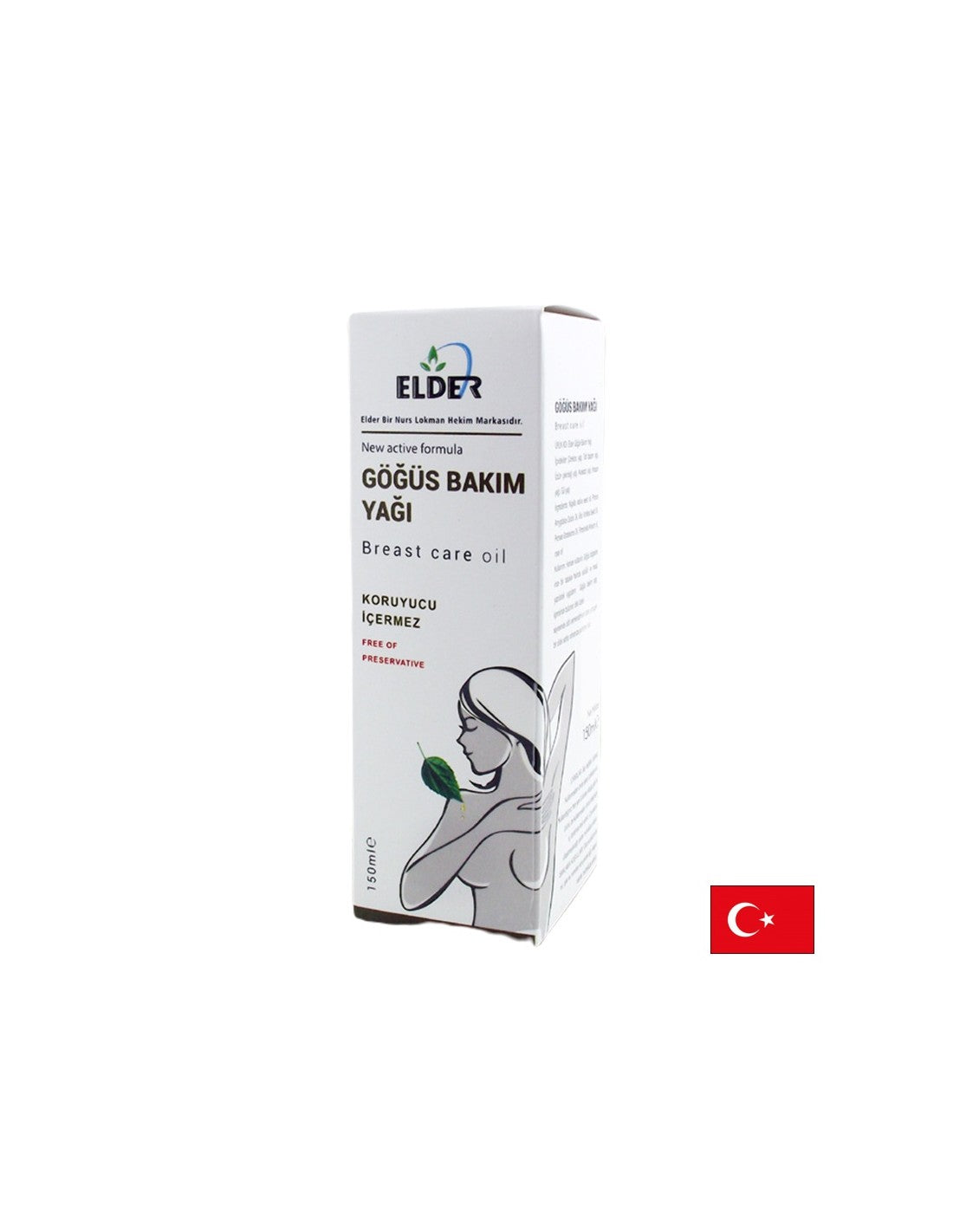 Nega dojk - Naravno olje z negovalnim učinkom, 150 ml