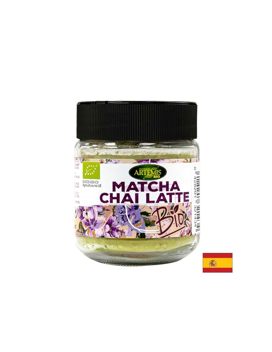 Za aromatične pijače - zeliščna mešanica matcha chai latte - z matcha, muškatnim oreščkom in drugimi organskimi začimbami, 60 g, praška