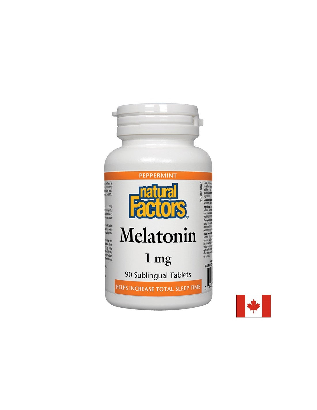 Melatonin 1 mg x 90 podjezičnih tablet <tc>Natural Factors</tc>