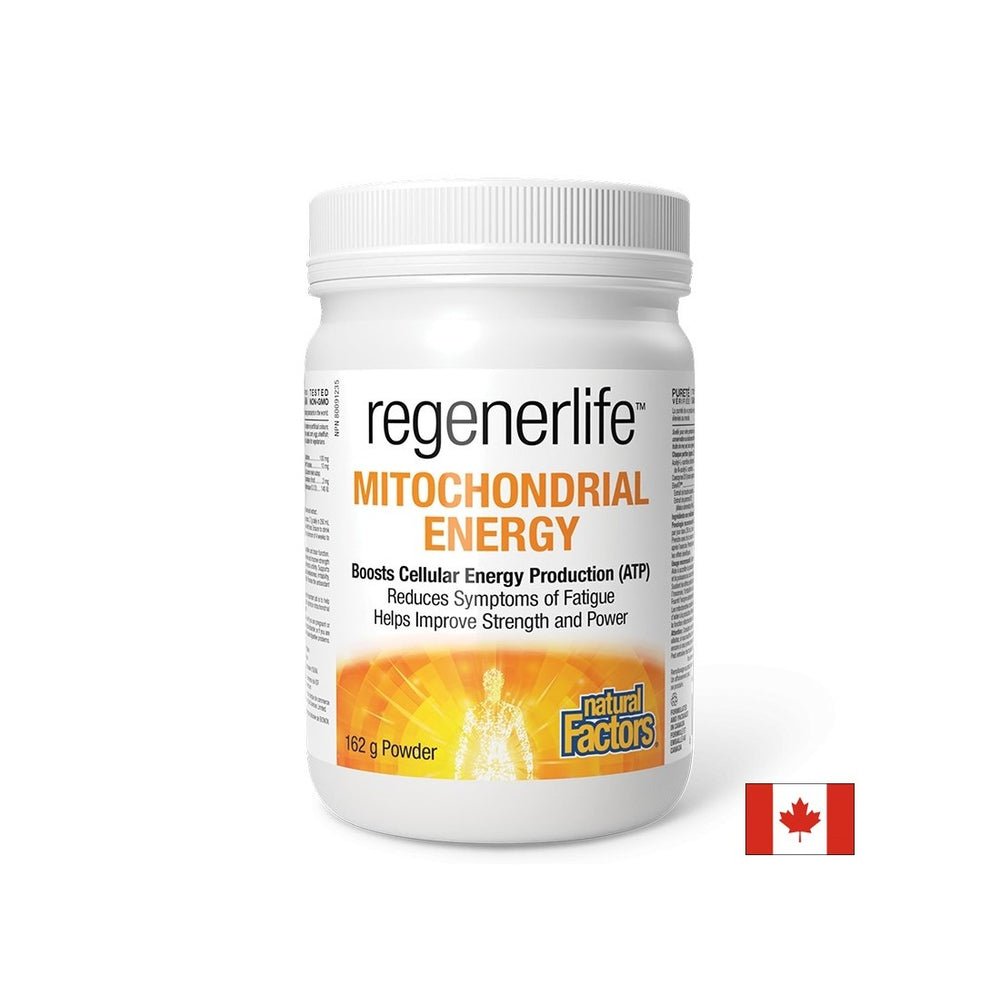 Mitohondrijska energija RegenerLife ™ - celična energija in vitalnost, 162 g praška