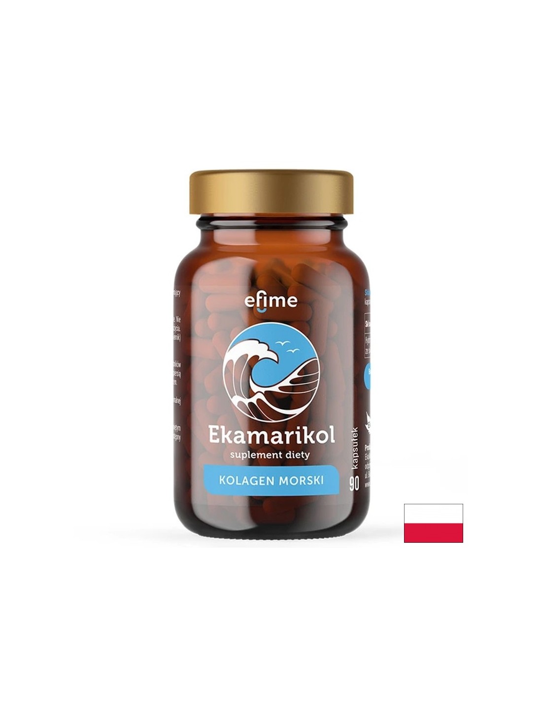 Mlada koža, zdravi sklepi - morski kolagen Efime, 285 mg x 90 kapsul